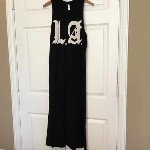 RUSH Black Tank Dress - Picture 3 of 6